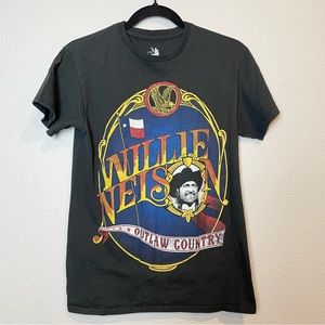 Willie Nelson Graphic T Shirt Size Small